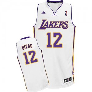 Maillot Swingman Los Angeles Lakers NBA Alternate Blanc - #12 Vlade Divac - Homme