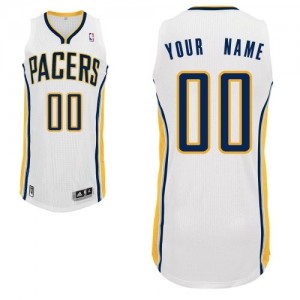 Maillot Indiana Pacers NBA Home Blanc - Personnalisé Authentic - Homme