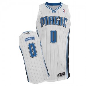 Maillot NBA Blanc Aaron Gordon #0 Orlando Magic Home Authentic Homme Adidas