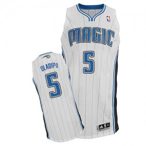 Maillot NBA Blanc Victor Oladipo #5 Orlando Magic Home Authentic Homme Adidas