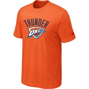 Oklahoma City Thunder Big & Tall Orange T-Shirts d'équipe de NBA la meilleure qualité - pour Homme