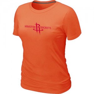 Houston Rockets Big & Tall T-Shirts d'équipe de NBA - Orange pour Femme