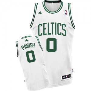 Boston Celtics Robert Parish #0 Home Swingman Maillot d'équipe de NBA - Blanc pour Homme