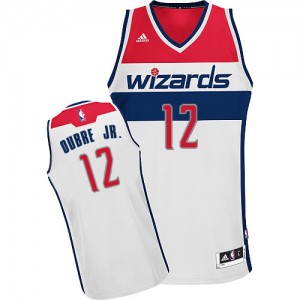 Maillot NBA Washington Wizards #12 Kelly Oubre Jr. Blanc Adidas Swingman Home - Homme