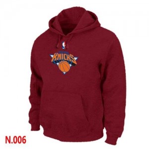 Sweat à capuche NBA Rouge New York Knicks Homme