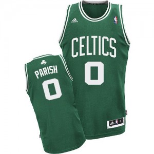 Maillot Adidas Vert (No Blanc) Road Swingman Boston Celtics - Robert Parish #0 - Homme