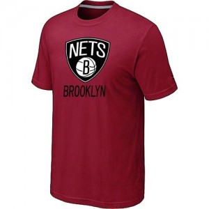 T-Shirts NBA Brooklyn Nets Rouge Big & Tall - Homme