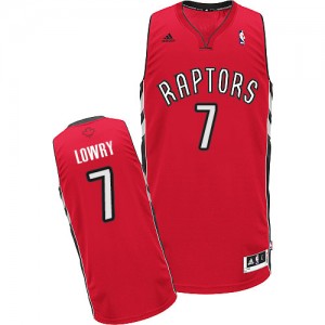 Maillot NBA Swingman Kyle Lowry #7 Toronto Raptors Road Rouge - Homme