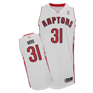 Toronto Raptors #31 Adidas Home Blanc Authentic Maillot d'équipe de NBA à vendre - Terrence Ross pour Homme