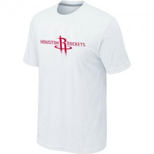 T-shirt principal de logo Houston Rockets NBA Big & Tall Blanc - Homme