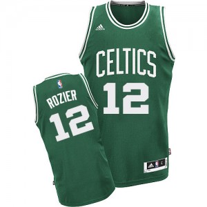 Maillot NBA Boston Celtics #12 Terry Rozier Vert (No Blanc) Adidas Swingman Road - Homme