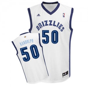 Memphis Grizzlies #50 Adidas Home Blanc Swingman Maillot d'équipe de NBA la vente - Zach Randolph pour Homme