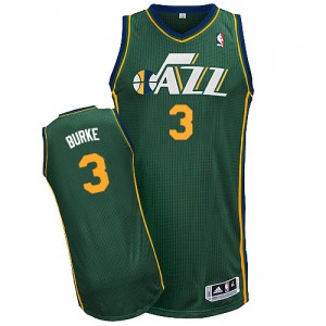 Maillot Authentic Utah Jazz NBA Alternate Vert - #3 Trey Burke - Homme