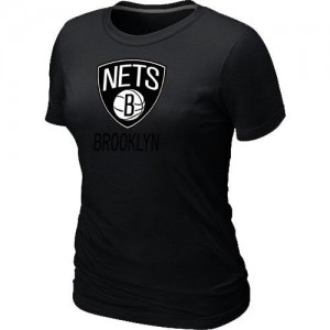 T-Shirts NBA Brooklyn Nets Noir Big & Tall - Femme