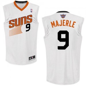 Phoenix Suns Dan Majerle #9 Home Authentic Maillot d'équipe de NBA - Blanc pour Homme