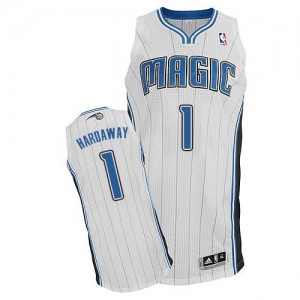 Orlando Magic Penny Hardaway #1 Home Authentic Maillot d'équipe de NBA - Blanc pour Homme