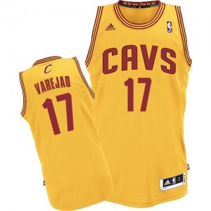 Maillot NBA Cleveland Cavaliers #17 Anderson Varejao Or Adidas Swingman Alternate - Homme
