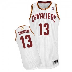 Cleveland Cavaliers Tristan Thompson #13 Home Authentic Maillot d'équipe de NBA - Blanc pour Homme