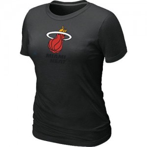 Miami Heat Big & Tall Noir T-Shirts d'équipe de NBA Remise - pour Femme