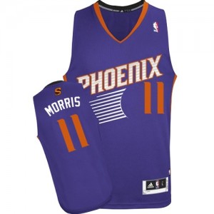 Maillot NBA Authentic Markieff Morris #11 Phoenix Suns Road Violet - Homme