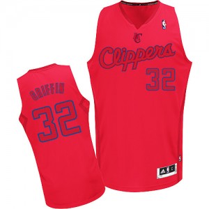 Los Angeles Clippers #32 Adidas Big Color Fashion Rouge Authentic Maillot d'équipe de NBA prix d'usine en ligne - Blake Griffin pour Homme