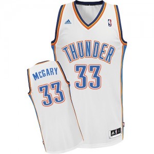Maillot Swingman Oklahoma City Thunder NBA Home Blanc - #33 Mitch McGary - Homme