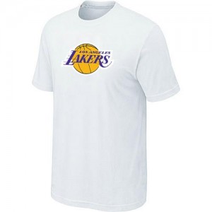 T-Shirts Blanc Big & Tall Los Angeles Lakers - Homme