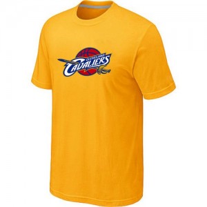 T-Shirts NBA Cleveland Cavaliers Big & Tall Jaune - Homme
