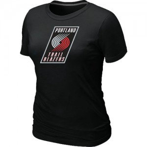 Portland Trail Blazers Big & Tall T-Shirts d'équipe de NBA - Noir pour Femme