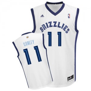 Maillot Adidas Blanc Home Swingman Memphis Grizzlies - Mike Conley #11 - Homme